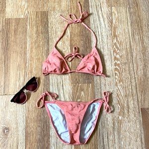 VIX Paula Hermanny Brazilian String Shimmer Bikini